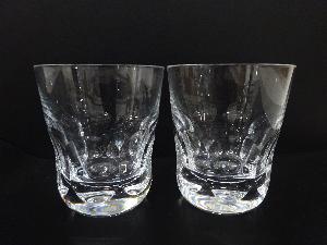 Baccarat　バカラ　アルクールイヴ　ロックグラス　ペア